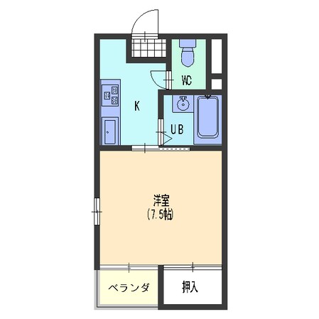 メゾン小柴の物件間取画像